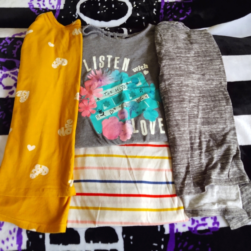 Girls 4pc tops